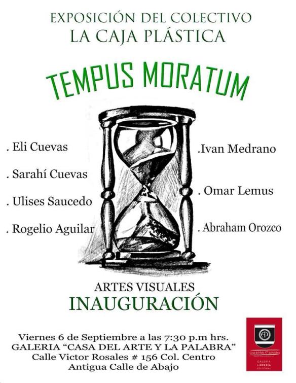 TEMPUS MORATUM by La Caja Pástica